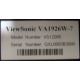 ViewSonic VA1926W-7 (Армавир)