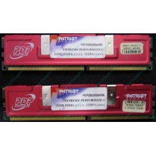 Память 512Mb (2x256Mb) DDR-1 533MHz Patriot PEP2563200+XBL (Армавир)