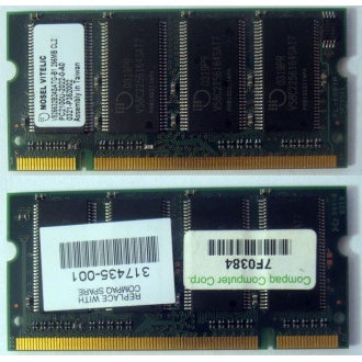 Модуль памяти 256MB DDR Memory SODIMM в Армавире, DDR266 (PC2100) в Армавире, CL2 в Армавире, 200-pin в Армавире, p/n: 317435-001 (для ноутбуков Compaq Evo/Presario) - Армавир