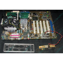 Материнская плата Asus P4PE (FireWire) с процессором Intel Pentium-4 2.4GHz s.478 и памятью 768Mb DDR1 Б/У (Армавир)
